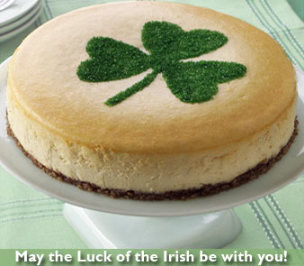 St.Pattys Dessert - A nice cheesecake for St.Patty's day?