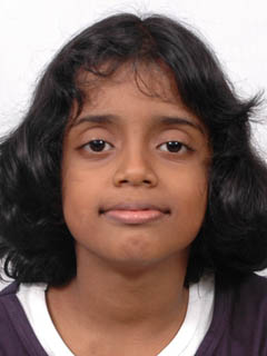 Nishali - My Daughter when she was 6 years old. She wants to become a great swimmer plus a scientist