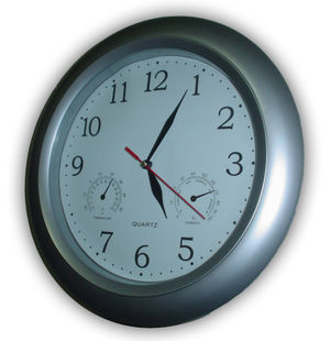 clock - clock moving in clockwise direction