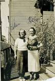 family - Great Aunts Helen and Tillie taken in 1940's.