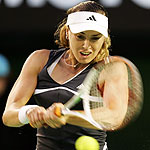 martina hingis - very good in backhand