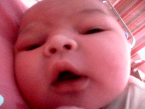 Brandon - My sons very first photo when he was 8hrs old.