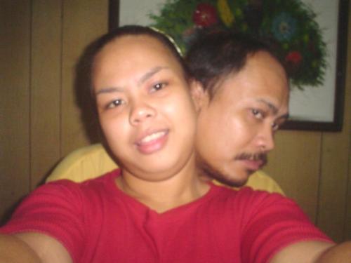 Me and my father... - break time from their home-made recording...hehehe...