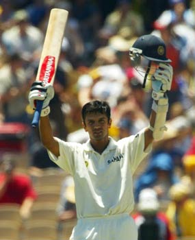Rahul Dravid - Century at Adelaide