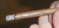 Blunt - sample of a lighted blunt 