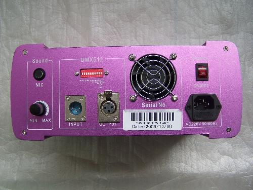laser show  - here is the laser package . It's purple.