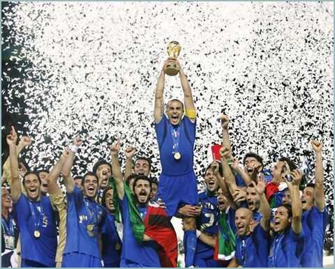 Champions - Lift the cup captain!