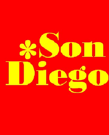 son diego - this my photo right now!