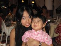My Precious - Me and my little baby during a family dinner
