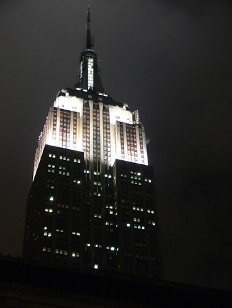 empire state building - what empire state bldg is like at night?!