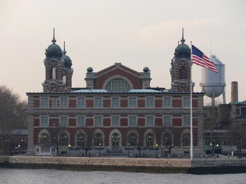 Ellis Island - This is Ellis Island, where the immigration of people from other places in the world are being processed