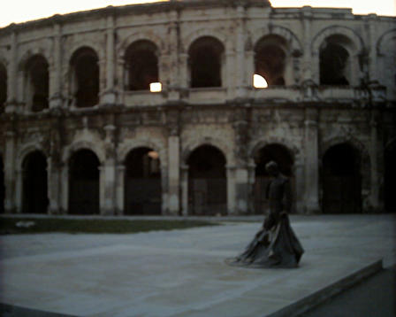 Nimes - The old Roman Coliseum. It is still used for music festivals and events.