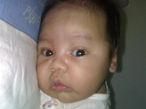 Prince Charming - This is my prince, BabyDanie. He so adorable and quite notty. Just post a video of him at youtube.com and bet he's gonna be very famous there. He is just 3months old. Isn't he's charming?