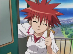 Daisuke Niwa - Daisuke smiles at Risa.