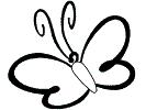 Butterfly Sweets - This is a beatiful butterfly that you can color whatever way you want. :)