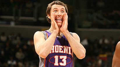 Steve Nash - i really like this Steve Nash photo. I can't stop smiling whenever i see this photo.  credit: espn nba homepage. ^__^