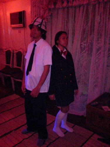Our first attempt at cosplaying - For my 06 birthday, we cosplayed as Japanese High schoolers. It was such a blast that we did another cosplay at my friend's bday two months after. ^___^