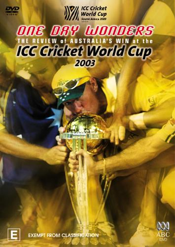 cricket - world cup image australia in 2003