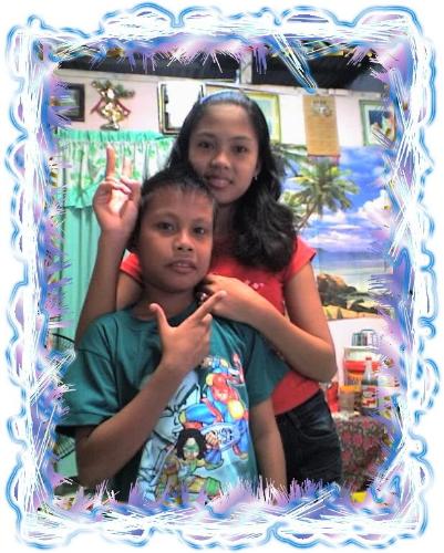 my brother and sis - they are cute