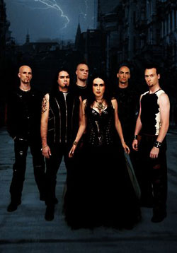 Within Temptation - group shot of Within Temptation