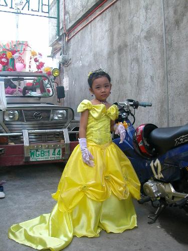 My little Princess - My daughter who recently joined the Ms. Little Valentines in school.