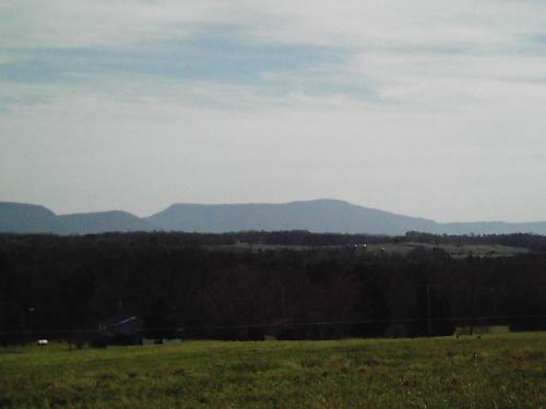 A view of the mountains near Etowah, Tn - A view of Stars, and Benton mountain near Etowah Tn