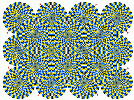 truely they aren't moving - Seriously take a look they aren't moving
