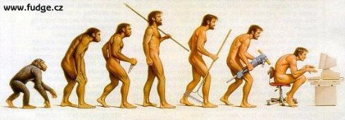 man& tech - from monky to computer