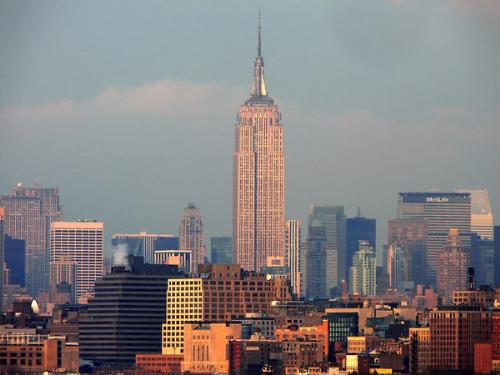 empire state building - a skyline view of the empire state building