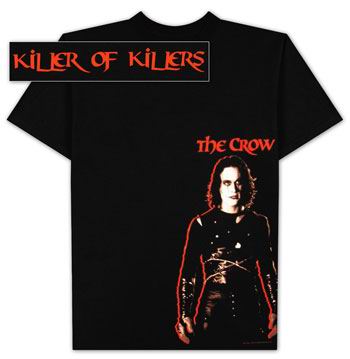 t.shirt the crow - T.SHIRT THE CROW photo