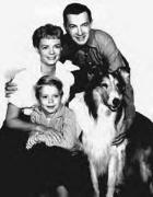 Lassie - Lassie with June Lockhart, as Mother, and Jon Provost as Timmy.