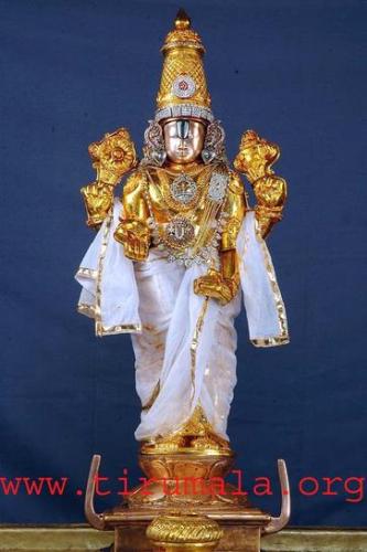 Kaliyuga Divam - Lord Venkateswara in white dhothi. Evenryone must see