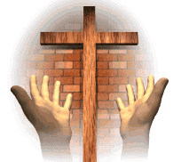 I raise my hands - I found this about three years ago and I've kept it since then to represent my faith