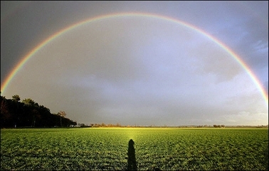 lining of the rainbow - just look at it and be amazed. look at the sky's wonder!