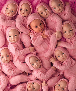 pink baby - i luv pink! and i wanted so much to have a baby girl. i got two boys now, 5 yr old restless-but-smart kid and 5 month old cuddly baby...