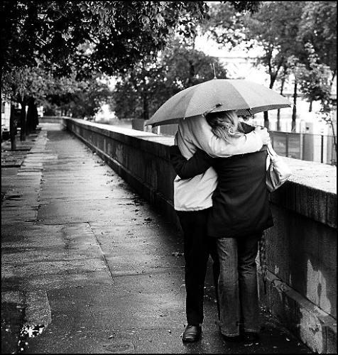 rain - casal a chuva
