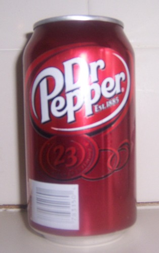 Dr. Pepper - Yes I have one can in my fridge for emergencies. LOL!