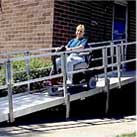Mobility Aides - Pathway ramps for wheelchairs.