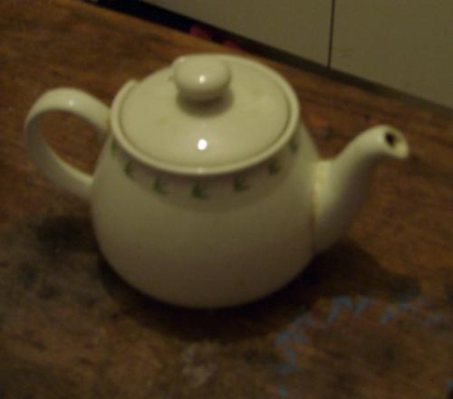 Tea pot. - My tea pot.