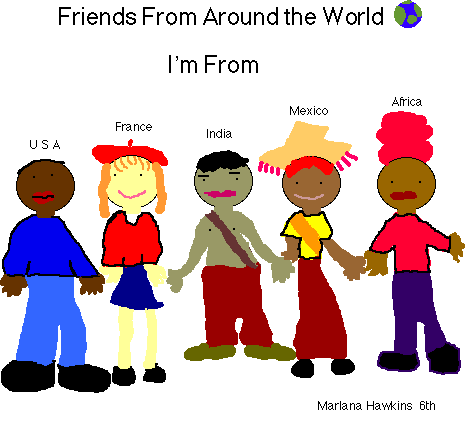 Friends From Around The World - All of my friends from around the world.