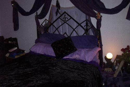 My bedroom - My gothic bedroom