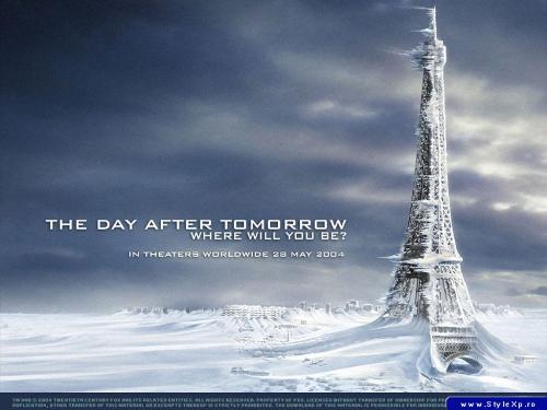 the day after tomorow - Eifel Turn sunken by snow