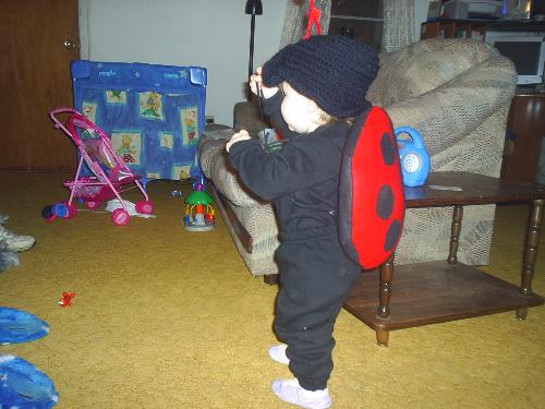Kirsten - Kirsten as a lady bug