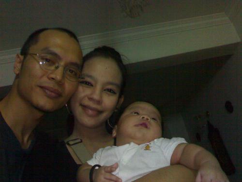 my family - Thats me, my lovely wife and beautiful adorable baby boy BabyDanie