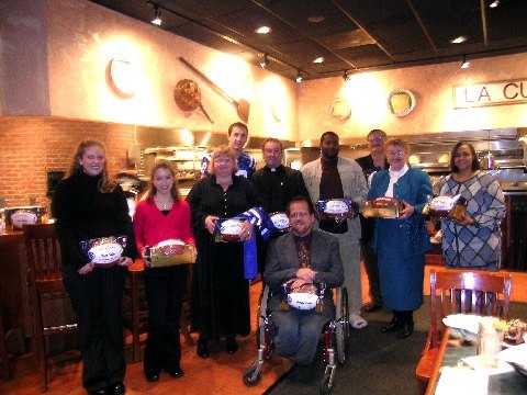 Richard at the Indianapolis Colts Community Quarte - Richard was named runner-up for the Indianapolis Colts Community Quarterback Award for his work on the Tenderness Tour. Along with a reception with the Colts, Richard and the Tenderness Tour received a $2,500 donation. This was Richard's second honor from the Colts having been previously named a finalist for the award.