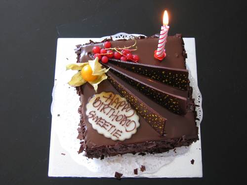 Birthday - Happy birthday ayesha :) This is birthday cake I bought for my girl and I really feel proud that I've visited this day with her. Check out my gifted cake and rate, comment upon it!
