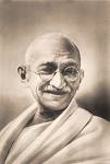 Mahatma Gandhi Close Up - Close Up view of Mahatma Gandhi.