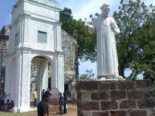 History of Melaka - this is the old church placed beside Dataran Pahlawan.i am trying to look after on how the begining the collapse of one powerful force in Asia once time ago