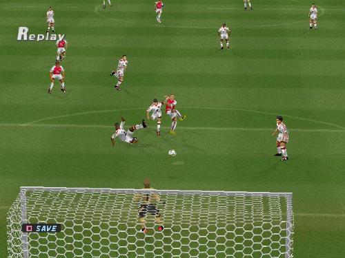 Shevchenko made a shot - Shevchenko made a shot, it scored pass the keeper and end up on the net,