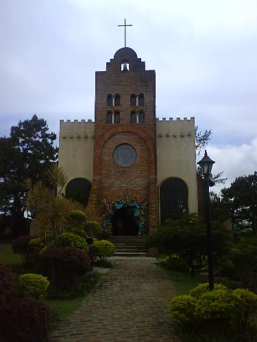 Caleruega Church - Photos is taken in the front of Caleruega Church.